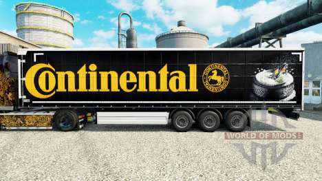 Скин Continental на полуприцепы для Euro Truck Simulator 2