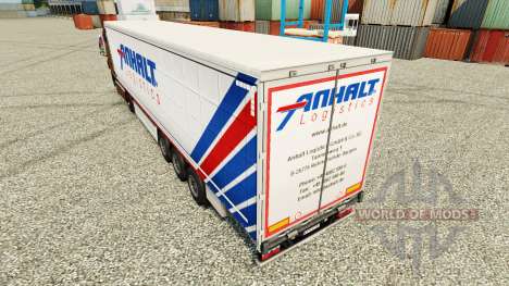 Скин Anhalt Logistics GmbH на полуприцепы для Euro Truck Simulator 2