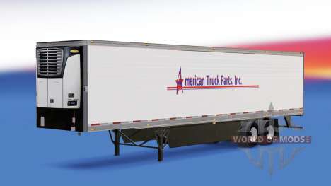 Скин American Truck Parts Inc. на полуприцеп для American Truck Simulator