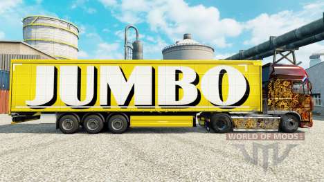 Скин Jumbo на полуприцепы для Euro Truck Simulator 2