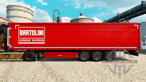 Скин Bartolini на полуприцепы для Euro Truck Simulator 2