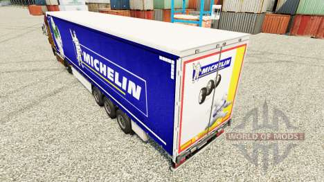 Скин Michelin на полуприцепы для Euro Truck Simulator 2