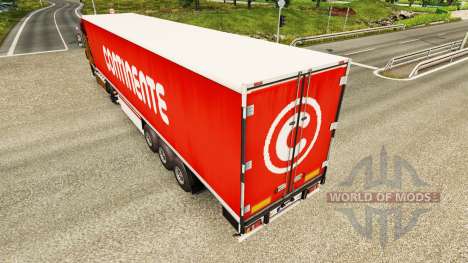 Скин Continente на полуприцепы для Euro Truck Simulator 2
