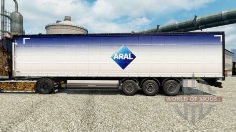 Скин Aral на полуприцепы для Euro Truck Simulator 2