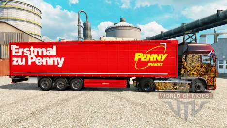 Скин Penny Markt на полуприцепы для Euro Truck Simulator 2