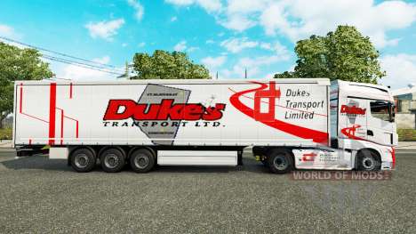 Скин Dukes Transport на полуприцепы для Euro Truck Simulator 2