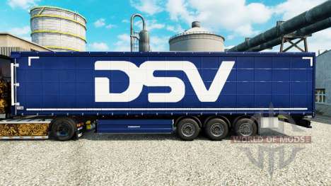 Скин DSV на полуприцепы для Euro Truck Simulator 2