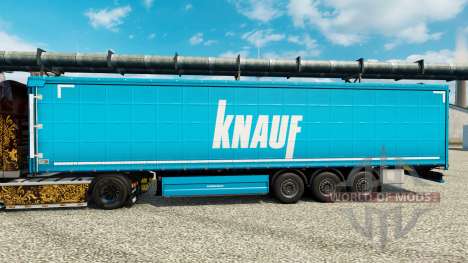Скин Knauf на полуприцепы для Euro Truck Simulator 2