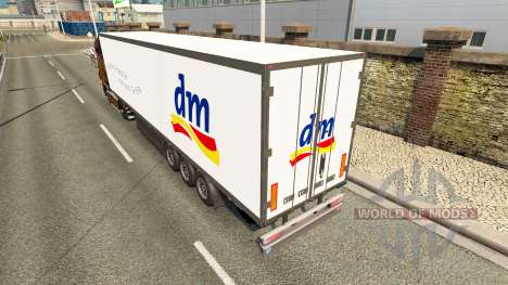 Полуприцеп-рефрижератор Schmitz DM Drugstore для Euro Truck Simulator 2