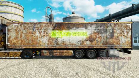 Скин Soylent Green на полуприцепы для Euro Truck Simulator 2