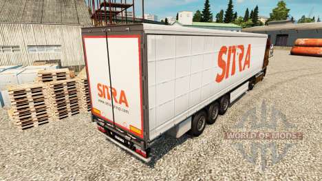 Скин Sitra на полуприцепы для Euro Truck Simulator 2