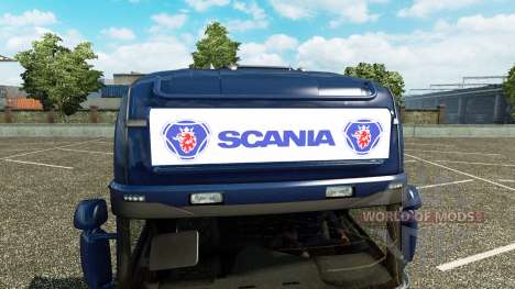Рекламный световой короб для Scania Streamline для Euro Truck Simulator 2