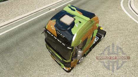 Скин Camo на тягач Iveco для Euro Truck Simulator 2