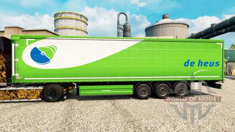 Скин De Heus на полуприцепы для Euro Truck Simulator 2