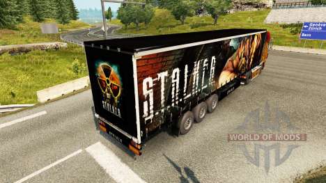 Скин S.T.A.L.K.E.R. на полуприцепы для Euro Truck Simulator 2