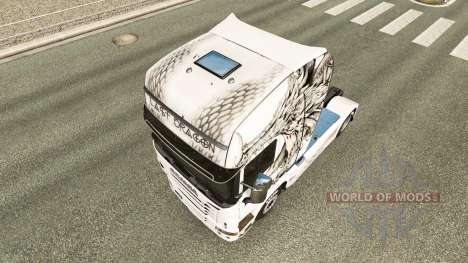 Скин Last Dragon на тягач Scania для Euro Truck Simulator 2
