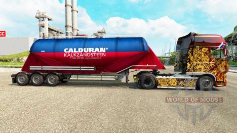Скин Calduran на цементный полуприцеп для Euro Truck Simulator 2