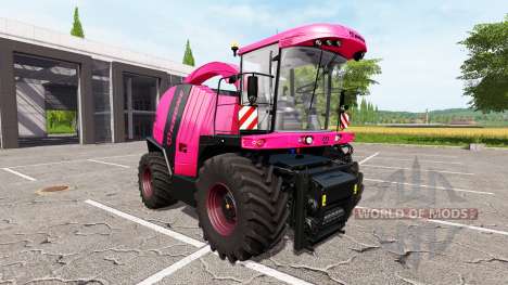 Krone BiG X 1100 pink для Farming Simulator 2017
