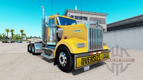 Бампер Oversize Load для Kenworth W900 для American Truck Simulator