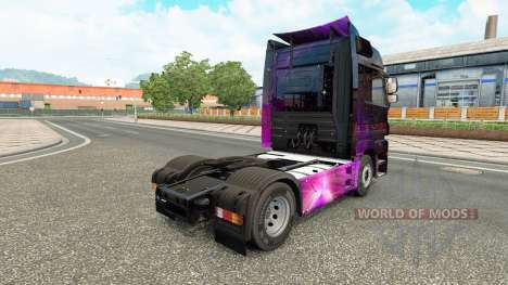 Скин Weltall на тягач Mercedes-Benz для Euro Truck Simulator 2