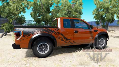 Ford F-150 SVT Raptor v1.5 для American Truck Simulator