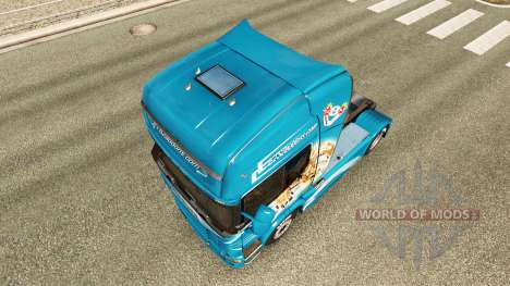 Скин The Griffon на тягач Scania для Euro Truck Simulator 2