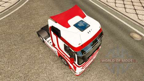 Скин Metallic на тягач Mercedes-Benz для Euro Truck Simulator 2