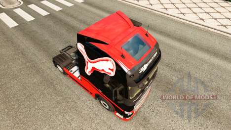 Скин Puma на тягач Volvo для Euro Truck Simulator 2