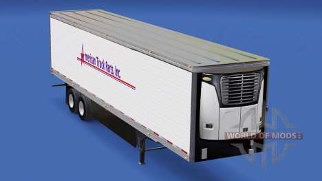 Скин American Truck Parts Inc. на полуприцеп для American Truck Simulator