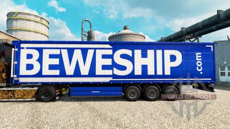 Скин Beweship на полуприцепы для Euro Truck Simulator 2