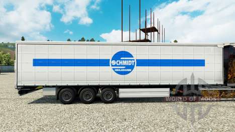 Скин Schmidt Heilbronn на полуприцепы для Euro Truck Simulator 2