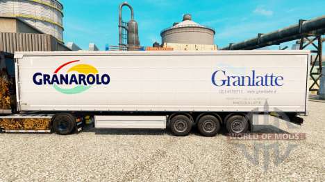 Скин Granlatte на полуприцепы для Euro Truck Simulator 2