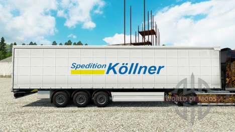Скин Spedition Kollner на полуприцепы для Euro Truck Simulator 2