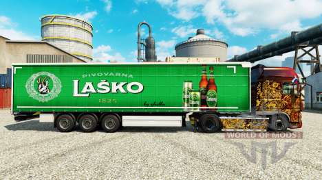 Скин Lasko на полуприцепы для Euro Truck Simulator 2