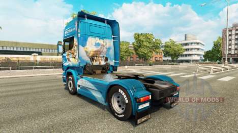 Скин The Griffon на тягач Scania для Euro Truck Simulator 2