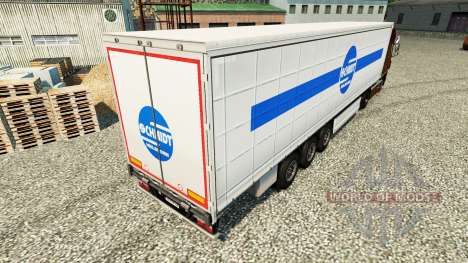 Скин Schmidt Heilbronn на полуприцепы для Euro Truck Simulator 2