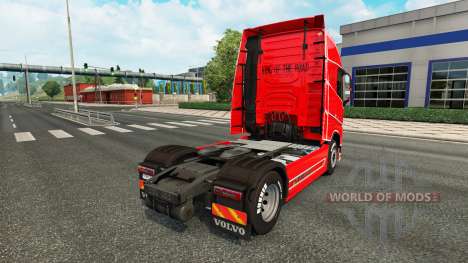 Скин Simple на тягач Volvo для Euro Truck Simulator 2