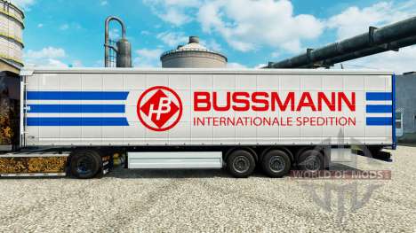 Скин Bussmann на полуприцепы для Euro Truck Simulator 2