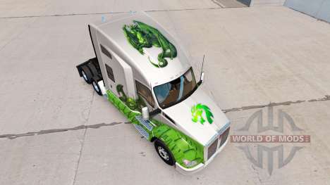 Скин Dragon на тягач Kenworth для American Truck Simulator