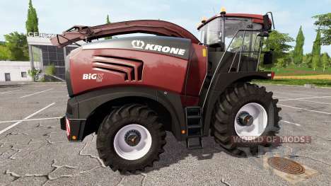 Krone BiG X 580 tuning edition для Farming Simulator 2017