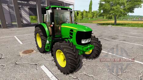 John Deere 7530 Premium v0.1 для Farming Simulator 2017