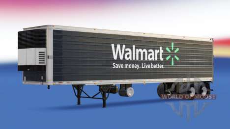 Скин Walmart на полуприцеп для American Truck Simulator