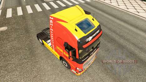 Скин Looms Almelo на тягач Volvo для Euro Truck Simulator 2