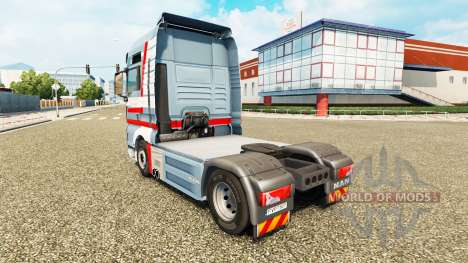 Скин A.Ebner на тягач MAN для Euro Truck Simulator 2