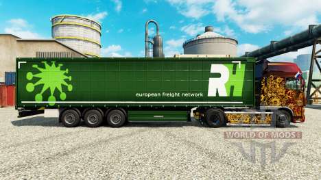 Скин RH на полуприцепы для Euro Truck Simulator 2