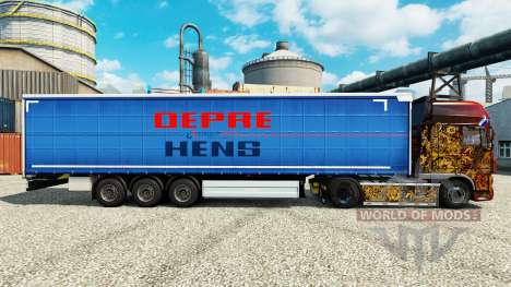 Скин Group Depre на полуприцепы для Euro Truck Simulator 2