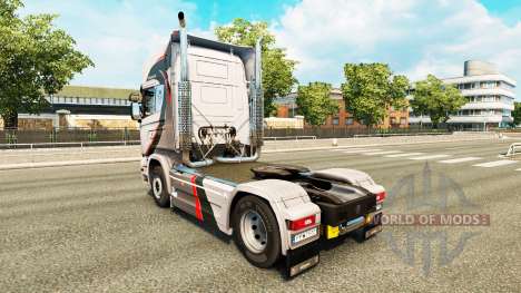 Скин GiVAR BV на тягач Scania для Euro Truck Simulator 2