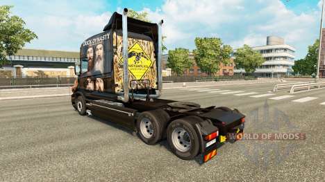 Скин Duck Dynasty на тягач Scania T для Euro Truck Simulator 2