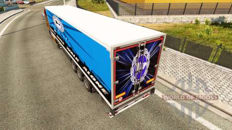 Скин Arminia Bielefeld на полуприцепы для Euro Truck Simulator 2