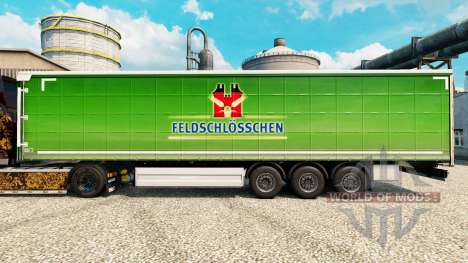 Скин Feldschlosschen на полуприцепы для Euro Truck Simulator 2